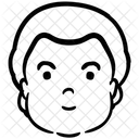 Hombre asombrado  Icono