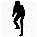 Persona Feliz Hombre Alegre Hombre Emocionado Icono