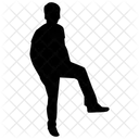Persona Feliz Hombre Alegre Hombre Emocionado Icono