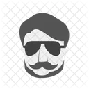 Hipster Hombre Icon