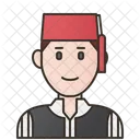 Hombre bosnio  Icono