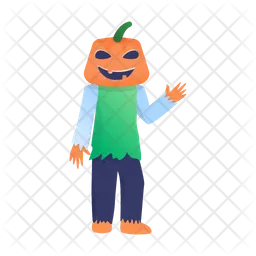 Hombre Calabaza  Icono