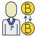 Bitcoin Criptomoneda Cripto Icono