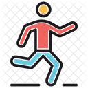 Hombre corriendo  Icono