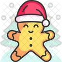 Hombre De Pan De Jengibre Pan De Jengibre Navidad Icono