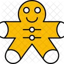 Activo Hombre De Pan De Jengibre Hombre Jengibre Icono