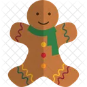 Hombre De Jengibre Pan De Jengibre Galleta Icono
