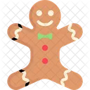 Hombre De Pan De Jengibre Pan De Jengibre Navidad Icono