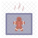 Hombre de jengibre  Icono
