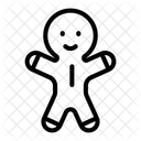 Hombre de jengibre  Icono