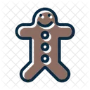 Hombre de jengibre  Icono