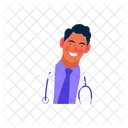 Hombre doctor  Icono