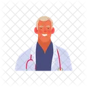 Hombre doctor  Icono