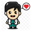 Hombre doctor  Icon