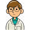 Hombre doctor  Icono