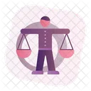 Hombre De Equilibrio Equilibrio Equilibrio Icono