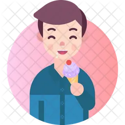 Hombre feliz  Icono