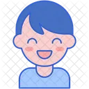 Hombre feliz  Icono