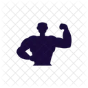 Hombre Fuerte Icono Icono