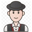 Hombre húngaro  Icono