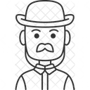 Hombre húngaro  Icono