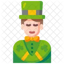 Hombre irlandés  Icono