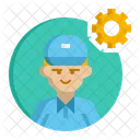 Hombre, técnico  Icono