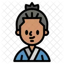 Hombre japonés  Icono