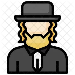 Hombre judío  Icono