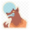 Hombre Lobo Bestia Lobo Icon