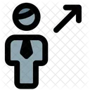 Hombre Mover Mover Usuario Usuario Icono