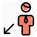 Hombre Mover Mover Usuario Usuario Icono