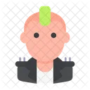 Punk Usuario Avatar Icon