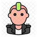 Punk Usuario Avatar Icono