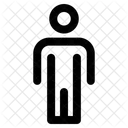 Signo De Hombre Signo De Bano Objeto Icono