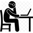 Hombre trabajador  Icono