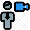 Hombre De Video Videografista De Negocios Videografista Icono