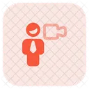 Hombre De Video Videografista De Negocios Videografista Icono