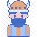 Hombre vikingo  Icono