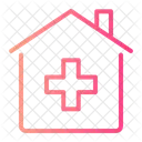 Home Building Medical Assistance Icon