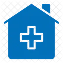 Home Building Medical Assistance Icon