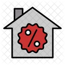 Home Discount Black Friday Icon