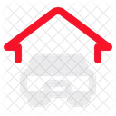 Home Car Garage Icon