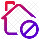 Home Forbidden Isolated Icon