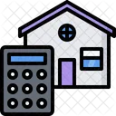 Calculator Building Architecture Icon