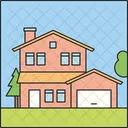 Residential House Architecture Icon