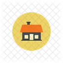Home In Circle Home Web Home Icon