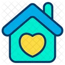 House Love Heart Icon
