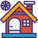 Winter Home House Icon