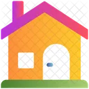 Home House Winter Icon